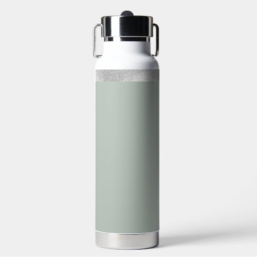 Mint green water bottle trinkflasche (Vorderseite)