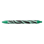 Mint Green Zebra Striping Kugelschreiber (Vorderseite)