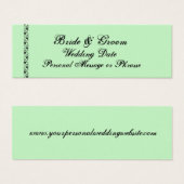 MINT GRÜNE Erinnerung Beilage - Einleitung (Vorne & Hinten)