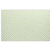 Mint grüner griechischer Schlüssel groß Stoff (Fat Quarter (45,7 x 55,9 cm))