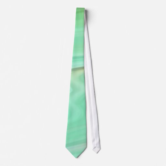MINT-GRÜNER MARMOR – Elegantes abstraktes Muster Krawatte (Vorderseite)