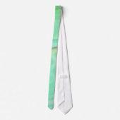 MINT-GRÜNER MARMOR – Elegantes abstraktes Muster Krawatte (Rückseite)