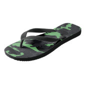 Mint Highlights Camo Badesandalen (Schrägansicht)