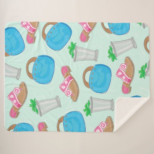 Mint Julep Bermuda Bag Sandals Derby Sherpadecke (Vorderseite (Horizontal))