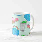 Mint Julep Bermuda Beutel Sandals Derby Preppy Kaffeetasse (VorderseiteRechts)