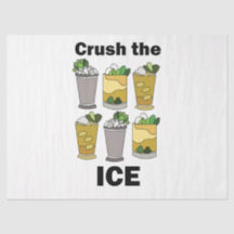 Mint Julep Cocktail Crush The Ice Lustiger Spruch