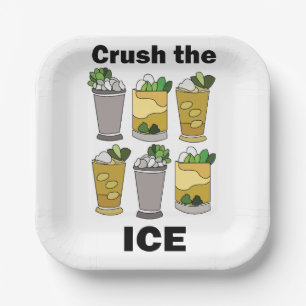 Mint Julep Cocktail Crush The Ice Party Pappteller