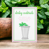 Mint Julep Derby Cocktail Party Einladung