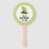 Mint Julep Derby Fächer (Rückseite)