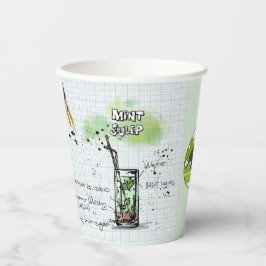MINT JULEP DERBY PARTY PAPIER CUP PAPPBECHER