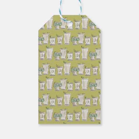 Mint Julep Geschenkanhänger (Rückseite)