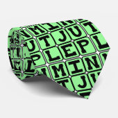 Mint Julep, Minty Beverage Krawatte (Gerollt)