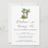 Mint Julep Racing Derby Birthday Party Einladung (Vorderseite)