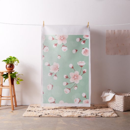 Mint, Kirschblüte, Frühlings-Blume, Japaner, Stoff (Beispiel)