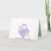 Mint Lace Wedding - Danke (Rückseite)