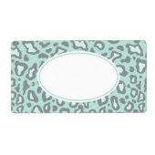 Mint Leopard Labels (Vorne)