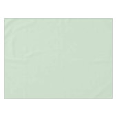 Mint Light Pastel Green Solid Color SW 6736 Tischdecke (Vorderseite (Horizontal))