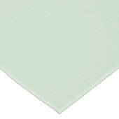 Mint Light Pastel Green Solid Color SW 6736 Tischdecke (Schrägansicht)