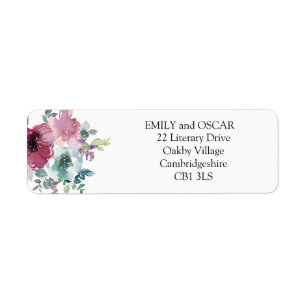 Mint & Mauve Florale Hochzeit