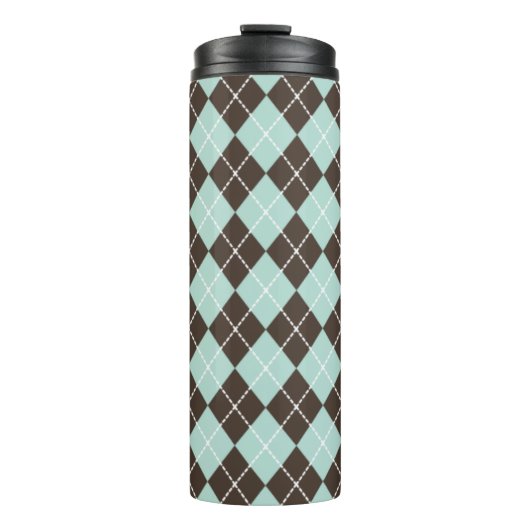 Mint Mocha Coffee Tumbler Thermosbecher (Vorderseite)