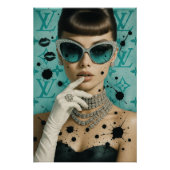 Mint Monogram Muse Poster (Vorderseite)