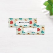 Mint-Muschel-Muster-Kleidungslabel-Anhänger (Schreibtisch)