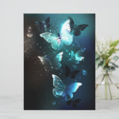 Mint-Night-Schmetterlinge Ankündigung (Stehend Vorderseite)