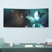 Mint-Night-Schmetterlinge Banner (Messe)
