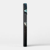 Mint-Night-Schmetterlinge Case-Mate iPhone Hülle (Rückseite / Rechts)