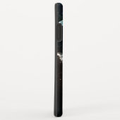 Mint-Night-Schmetterlinge Case-Mate iPhone Hülle (Hinten/Rechts)