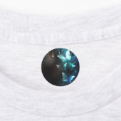 Mint-Night-Schmetterlinge Etiketten (Befestigt)