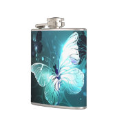 Mint-Night-Schmetterlinge Flachmann (Links)