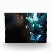 Mint-Night-Schmetterlinge Fotoblock (Vorderseite)