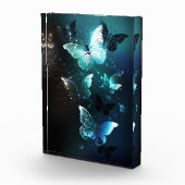 Mint-Night-Schmetterlinge Fotoblock (Rechts)