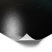 Mint-Night-Schmetterlinge Fotodruck (Ecke)