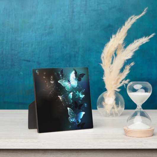 Mint-Night-Schmetterlinge Fotoplatte (InSitu)