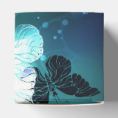 Mint-Night-Schmetterlinge Geschenkschachtel (Oben)