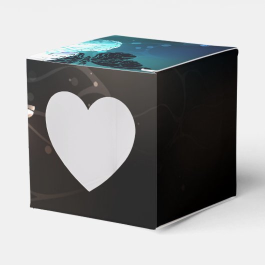 Mint-Night-Schmetterlinge Geschenkschachtel (Vorderseite)