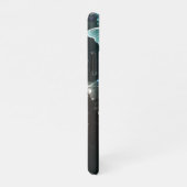 Mint-Night-Schmetterlinge iPhone Hülle (Rechte Seite)