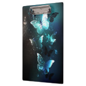 Mint-Night-Schmetterlinge Klemmbrett (Links)