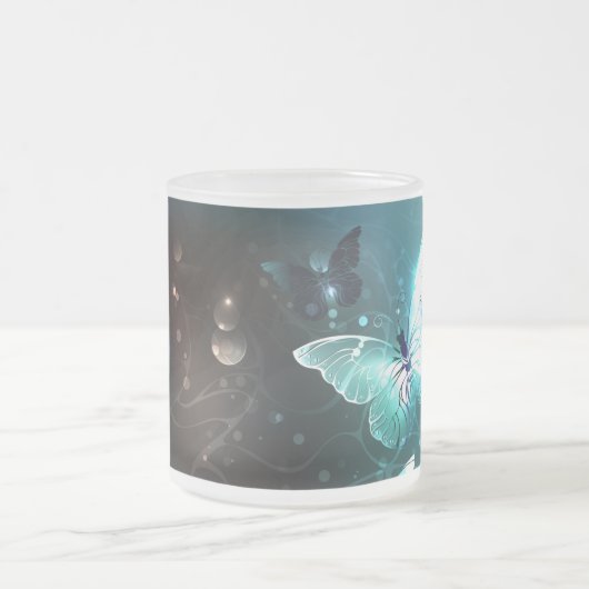 Mint-Night-Schmetterlinge Mattglastasse (Mittel)