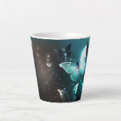Mint-Night-Schmetterlinge Milchtasse (Vorderseite)