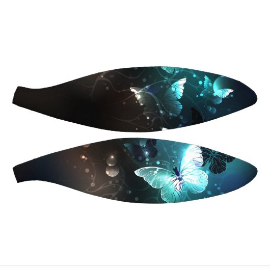 Mint-Night-Schmetterlinge Mini Basketball (Panele)