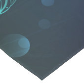 Mint-Night-Schmetterlinge Mittelgroßer Tischläufer (Ecke)