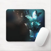 Mint-Night-Schmetterlinge Mousepad (Mit Mouse)