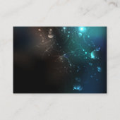 Mint-Night-Schmetterlinge Platzkarte (Rückseite)
