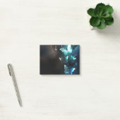 Mint-Night-Schmetterlinge Post-it Klebezettel (Büro)