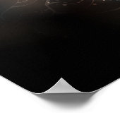 Mint-Night-Schmetterlinge Poster (Ecke)