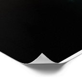 Mint-Night-Schmetterlinge Poster (Ecke)
