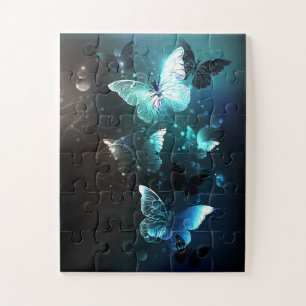 Mint-Night-Schmetterlinge Puzzle